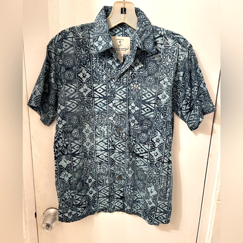 Boys Short Sleeve Button Down Shirt , Artisan Outfitters, Size 12